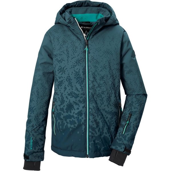 Killtec Skijacke KSW 204 BYS SKI JCKT Wind- und wasserdichte Ski-Jacke mit All-over-Print und Kapuze