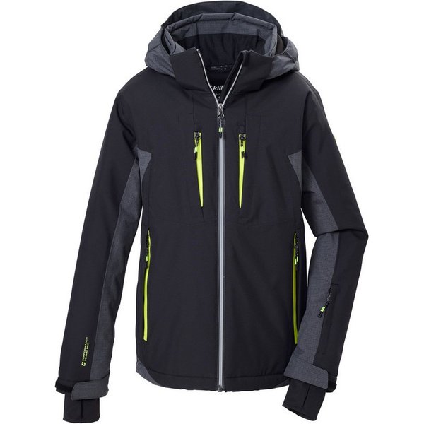 Killtec Skijacke KSW 212 BYS SKI JCKT Wasserdichte Skijacke, abnehmbare Kapuze, viele Taschen