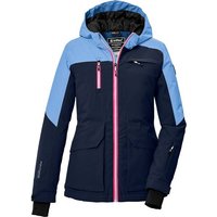 Killtec Skijacke KSW 340 GRLS SKI JCKT Wasserdichte Mädchenjacke mit Kapuze, Schneefang und Stauraum