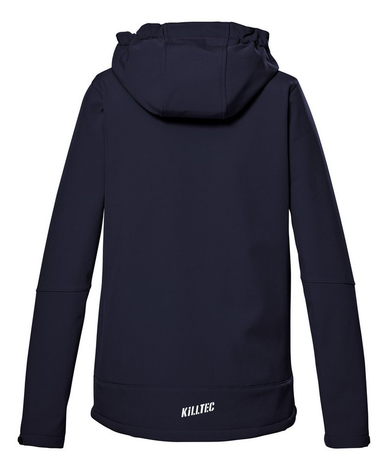 Killtec Softshelljacke BYS SFTSHLL JCKT OT für Kinder, mit Kapuze, hoch geschlossener Ausschnitt, wasserabweisend – Bild 5 von 5