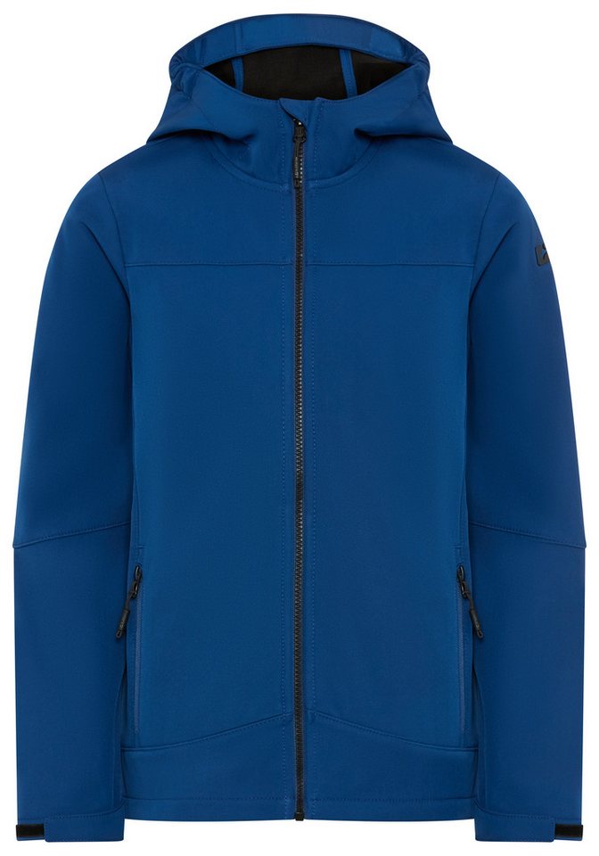 Killtec Softshelljacke BYS SFTSHLL JCKT OT für Kinder, mit Kapuze, hoch geschlossener Ausschnitt, wasserabweisend – Bild 3 von 5