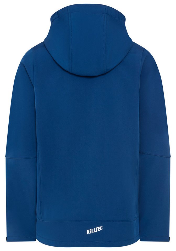 Killtec Softshelljacke BYS SFTSHLL JCKT OT für Kinder, mit Kapuze, hoch geschlossener Ausschnitt, wasserabweisend – Bild 4 von 5