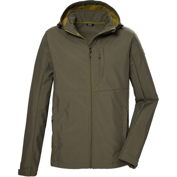 Killtec Softshelljacke KOS 103 MN SFTSHLL JCKT Atmungsaktive, wind- und wasserabweisende Softshelljacke