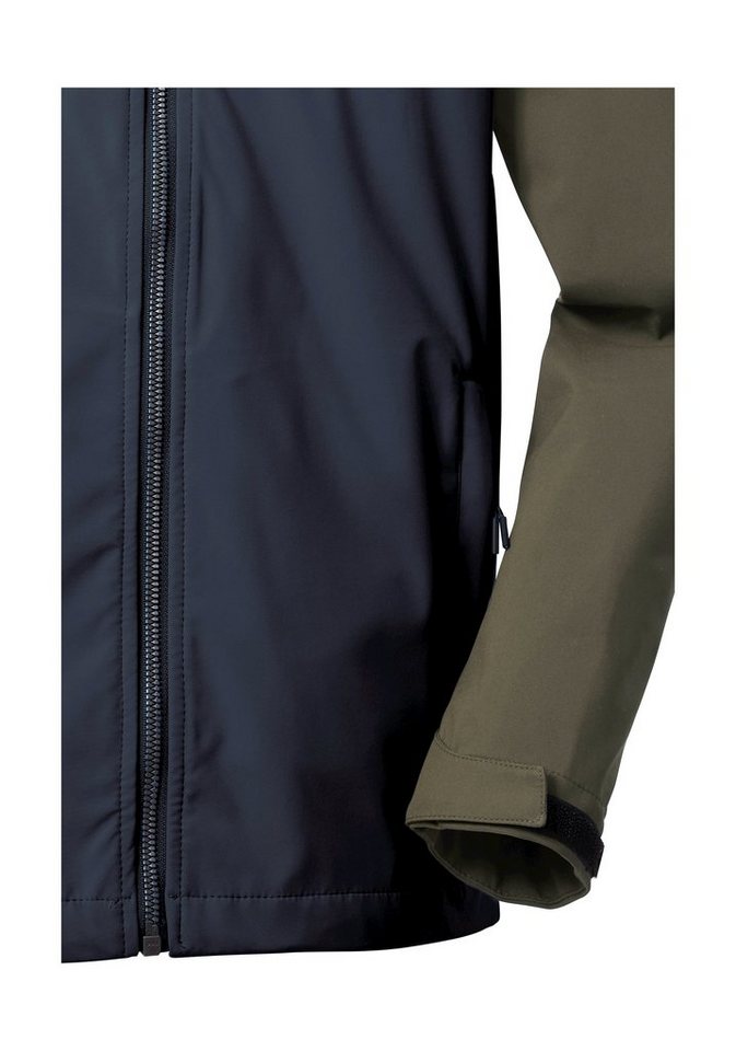 Killtec Softshelljacke KOS 219 BYS SFTSHLL JCKT Wind- und wasserabweisende Softshelljacke mit verstellbaren Details – Bild 4 von 5