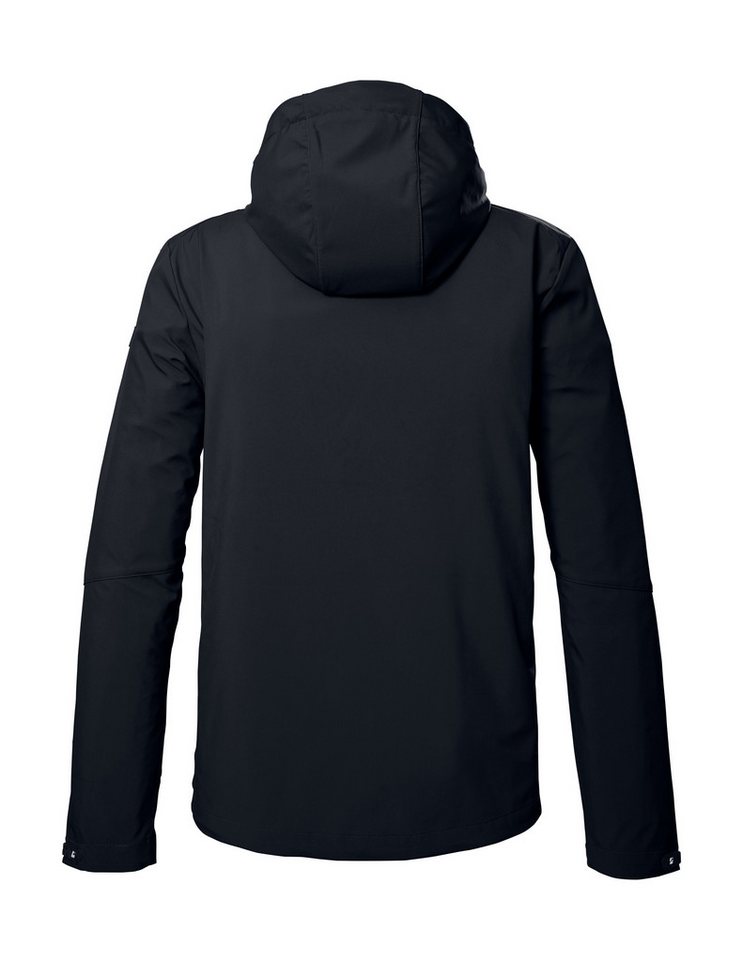 Killtec Softshelljacke KOS 259 MN SFTSHLL JCKT Wasserabweisende Softshelljacke mit verstellbarer Kapuze – Bild 2 von 4