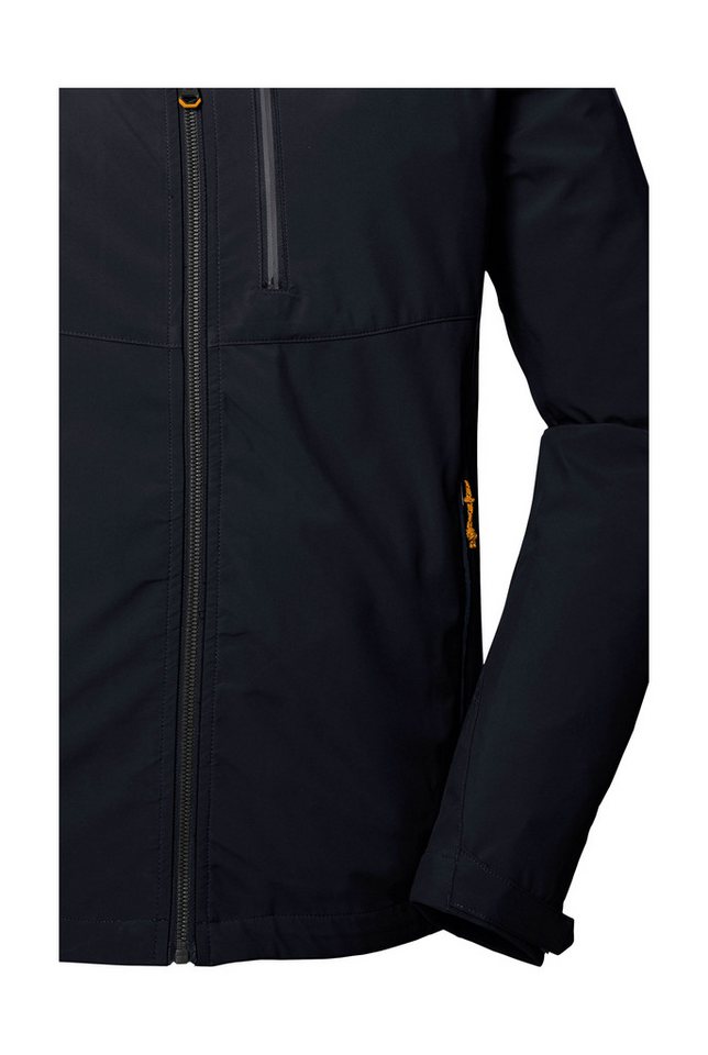 Killtec Softshelljacke KOS 259 MN SFTSHLL JCKT Wasserabweisende Softshelljacke mit verstellbarer Kapuze – Bild 4 von 4