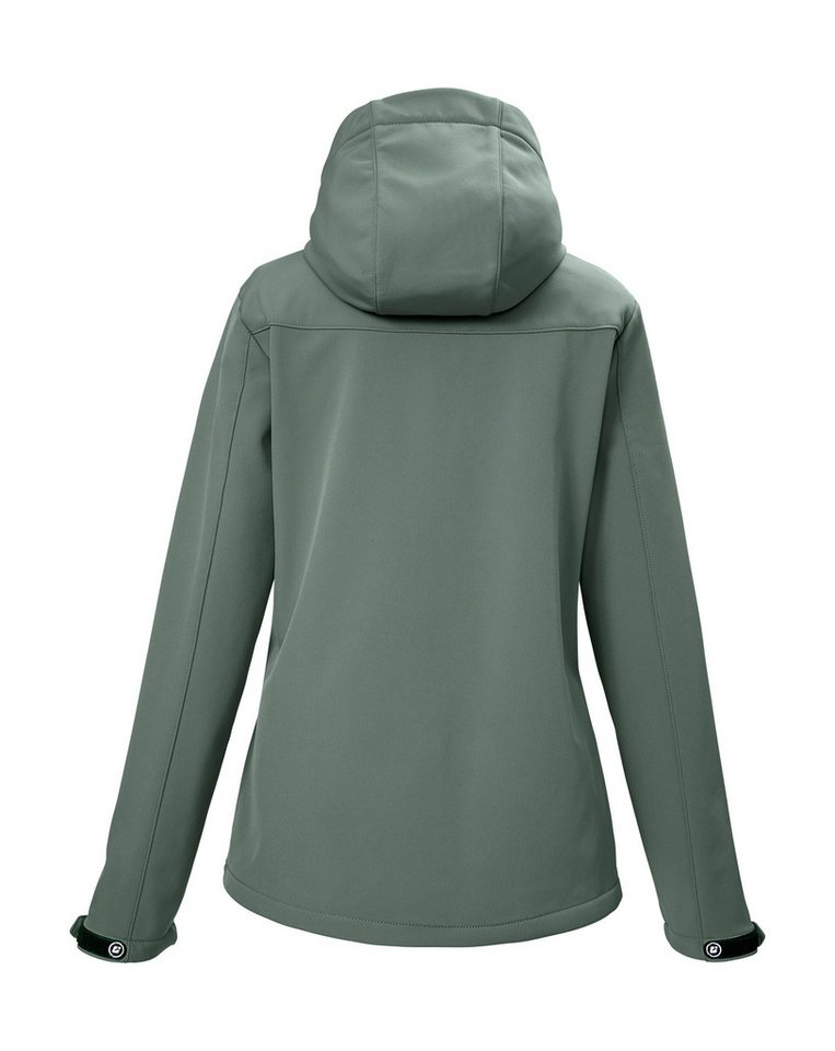 Killtec Softshelljacke KOS 481 WMN SFTSHLL JCKT Wind- u wasserabweisend, verstellbare Kapuze – Bild 2 von 2