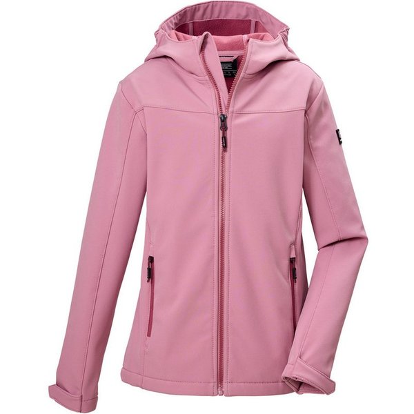 Killtec Softshelljacke KOS 483 GRLS SFTSHLL JCKT Winddichte Mädchen Softshelljacke, 10.000 mm wasserabweisend