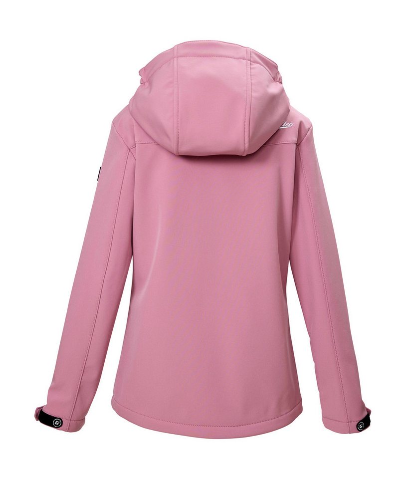 Killtec Softshelljacke KOS 483 GRLS SFTSHLL JCKT Winddichte Mädchen Softshelljacke, 10.000 mm wasserabweisend – Bild 2 von 2