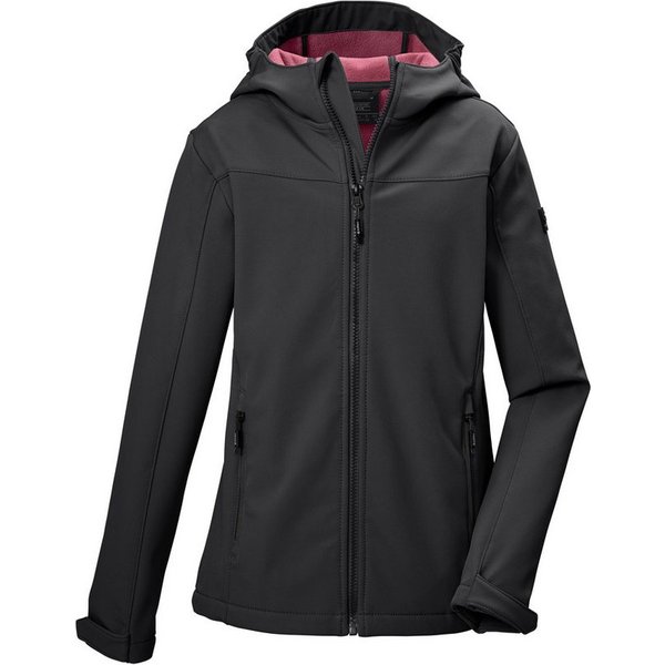 Killtec Softshelljacke KOS 483 GRLS SFTSHLL JCKT Winddichte Mädchen Softshelljacke, 10.000 mm wasserabweisend