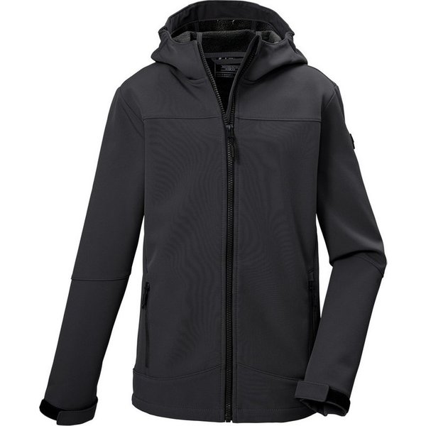 Killtec Softshelljacke KOS 484 BYS SFTSHLL JCKT Winddichte, wasserabweisende Softshelljacke mit Kapuze
