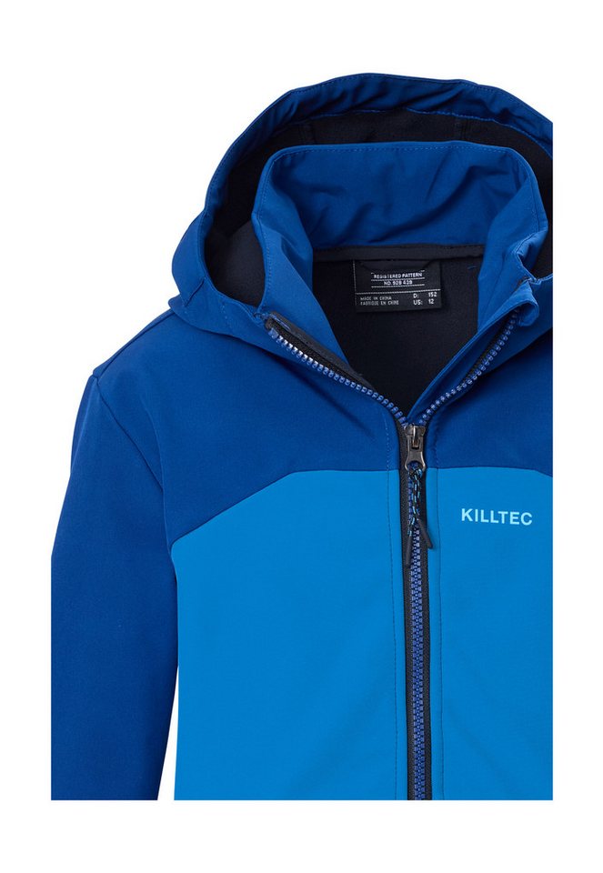Killtec Softshelljacke KOW 177 BYS SFTSHLL JCKT Wind- und wasserabweisende Kinder-Softshelljacke mit Fleece – Bild 3 von 5