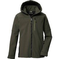 Killtec Softshelljacke KOW 226 BYS SFTSHLL JCKT Wind- und wasserabweisende Kinder-Softshelljacke, Fleece, Reflektoren