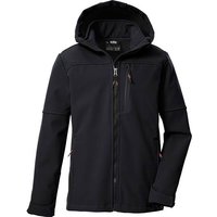 Killtec Softshelljacke KOW 226 BYS SFTSHLL JCKT Wind- und wasserabweisende Kinder-Softshelljacke, Fleece, Reflektoren