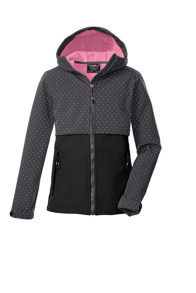 Killtec Softshelljacke KOW 227 GRLS SFTSHLL JCKT mit zwei Seitentaschen mit Reißverschluss – Bild 2 von 3