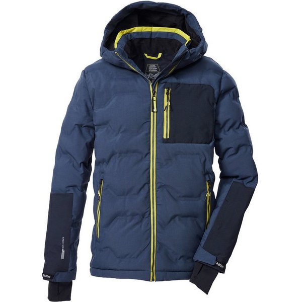 Killtec Steppjacke KSW 203 BYS QLTD JCKT Winddichte Kinderjacke mit 10.000 mm Wassersäule, verstellbarer Kapuze