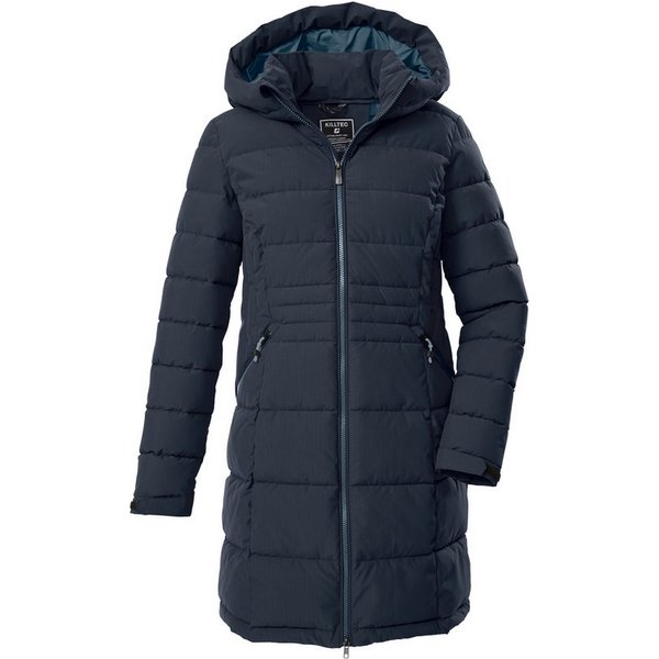 Killtec Steppmantel KOW 11 WMN QLTD PRK Wasserabweisender Parka mit verstellbarer Kapuze und Kinnschutz