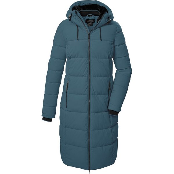 Killtec Steppmantel KOW 56 WMN QLTD CT Winddichter, wasserabweisender Wintermantel mit regulierbarer Kapuze