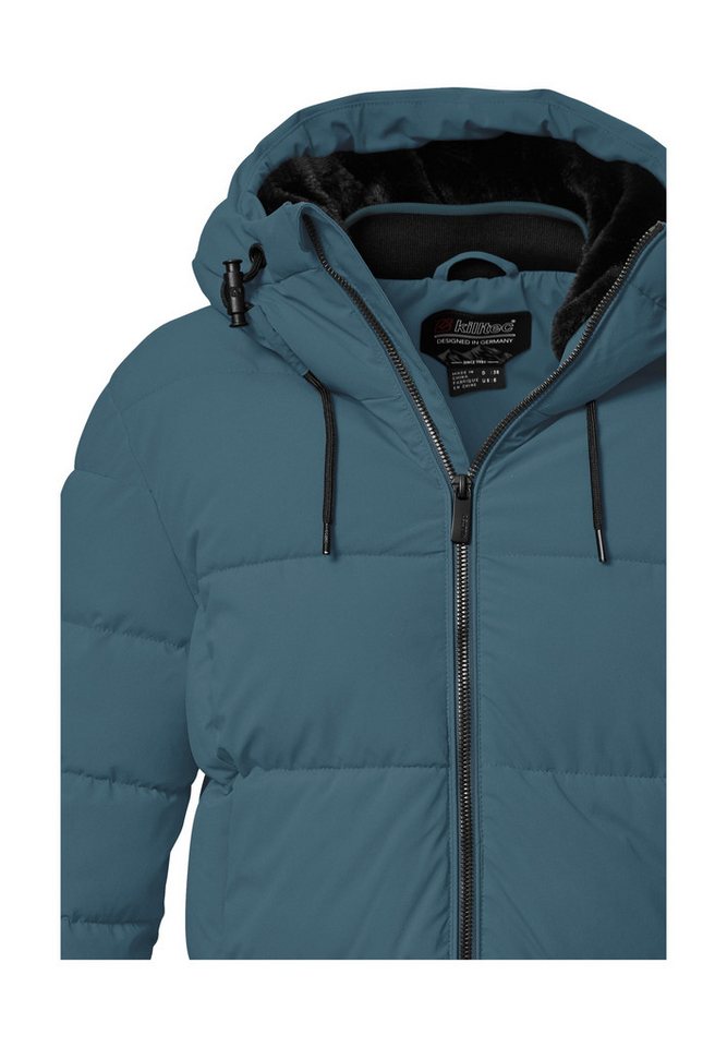 Killtec Steppmantel KOW 56 WMN QLTD CT Winddichter, wasserabweisender Wintermantel mit regulierbarer Kapuze – Bild 3 von 5