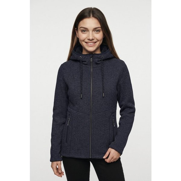 Killtec Strickfleecejacke KOW 41 WMN KNTFLC JCKT mit Teddyfell