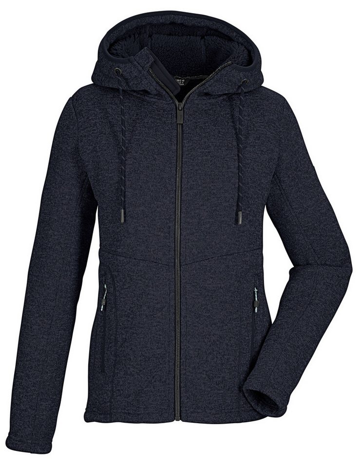 Killtec Strickfleecejacke KOW 41 WMN KNTFLC JCKT mit Teddyfell – Bild 2 von 3