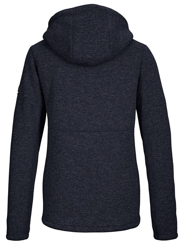 Killtec Strickfleecejacke KOW 41 WMN KNTFLC JCKT mit Teddyfell – Bild 3 von 3