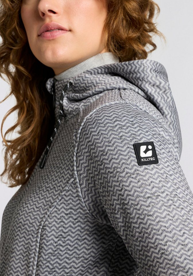 Killtec Strickfleecejacke KOW 5 WMN KNTFLC JCKT mit Seitentaschen mit Zipper, aus Comfort-Stretch-Material – Bild 3 von 5