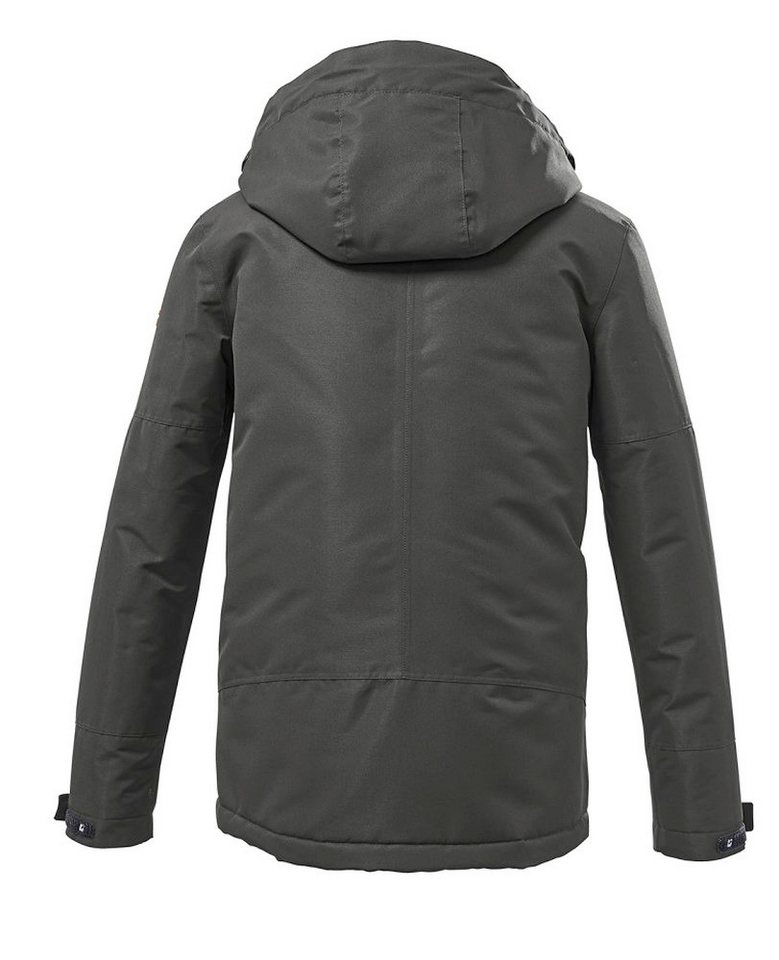 Killtec Winterjacke Kow 28 (wind- und wasserdicht, atrmungsaktiv, PFC-frei) anthrazitgrün – Bild 2 von 2