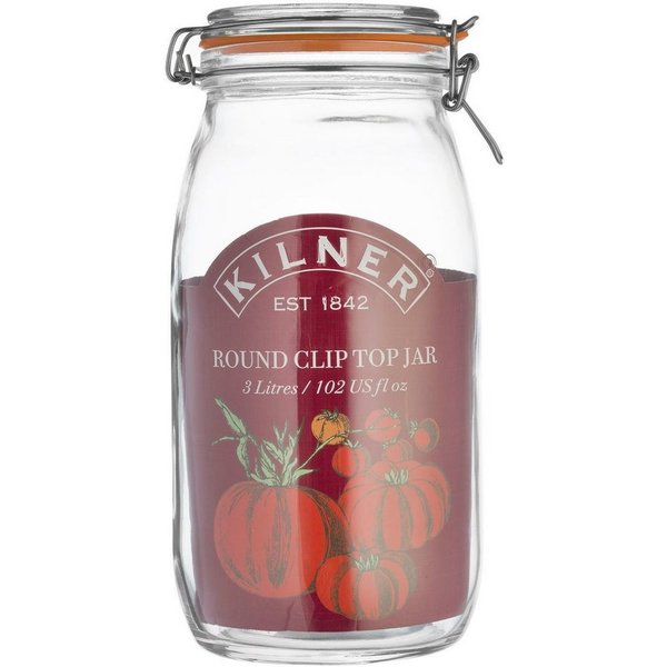 KILNER Einmachglas, Glas, (1-tlg), 3 Liter