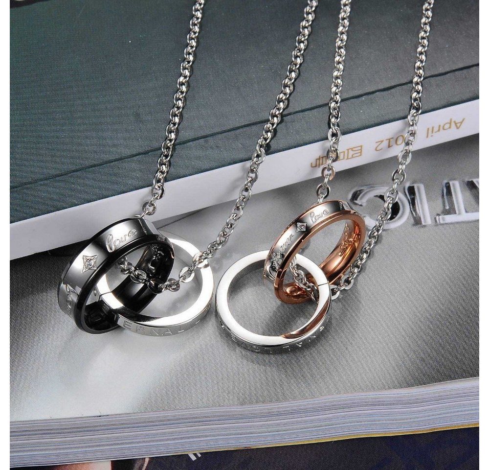 Kim Johanson Schmuckset Trust (Set, 4-tlg), Pärchen Schmuckset mit Halsketten und Armbänder – Bild 4 von 5