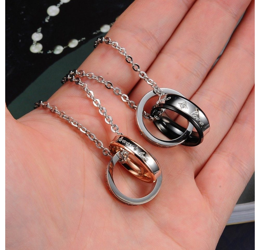 Kim Johanson Schmuckset Trust (Set, 4-tlg), Pärchen Schmuckset mit Halsketten und Armbänder – Bild 5 von 5