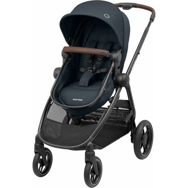 Maxi-Cosi Kinder-Buggy Maxi-Cosi Zelia³ 2-in-1 Kinderwagen, geeignet ab der Geburt, 0 Monate, 2-in-1-Sitzeinheit Einhändig zusammenklappbar Riesiger Einkaufskor