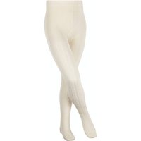 FALKE Kinder FALKE Cable Strumpfhose, Größe 110-116 in Weiß