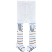 FALKE Kinder FALKE Multi Stripe Babys Strumpfhose, Größe 62-68 in Weiß
