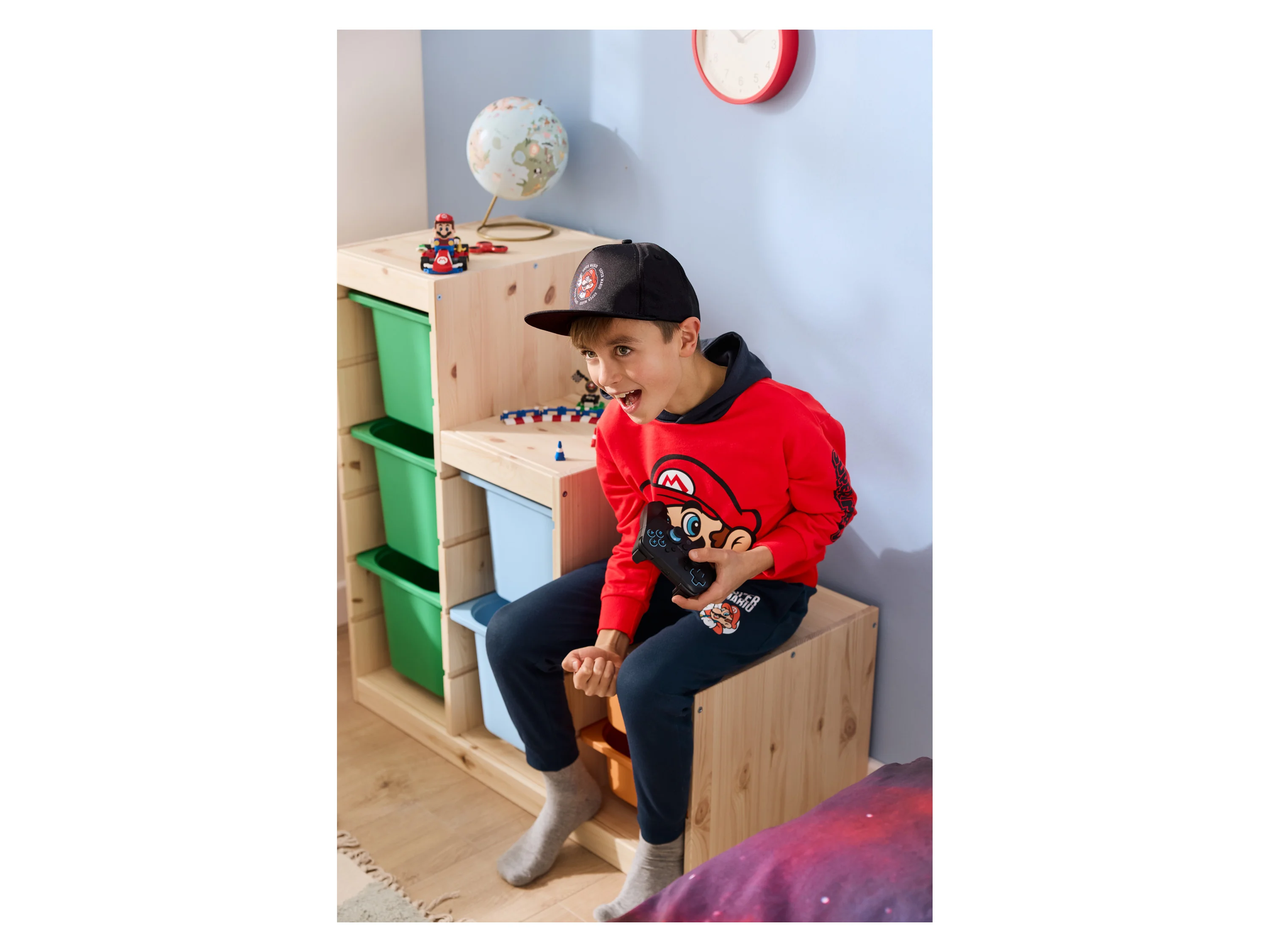 Kinder Jungen Sweathoodie, »Minecraft / Super Mario« (158/164) – Bild 2 von 4