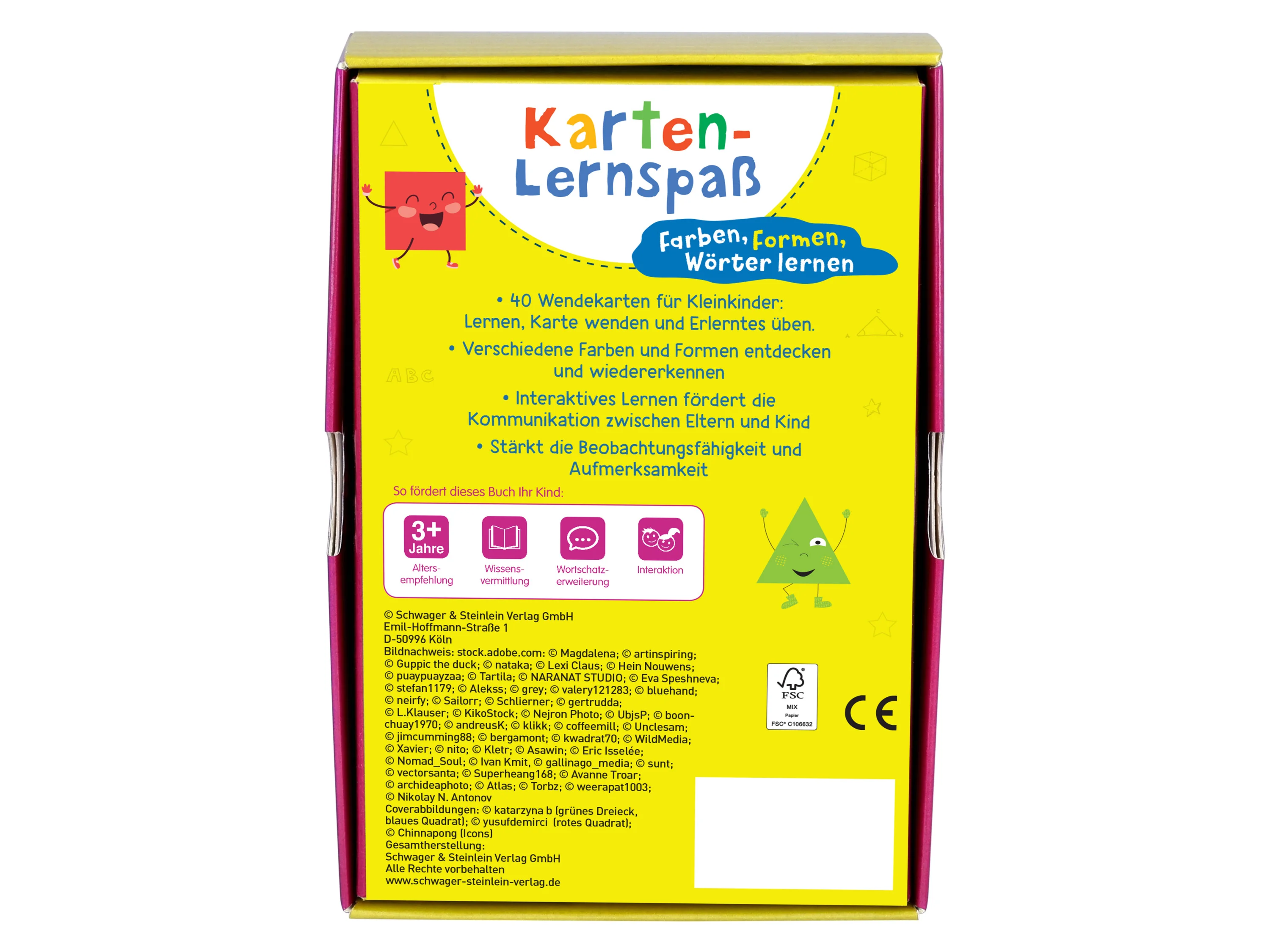 Kinder Lernkartenspaß (Farben, Formen, Wörter lernen) – Bild 3 von 3