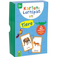 Kinder Lernkartenspaß (Tiere)