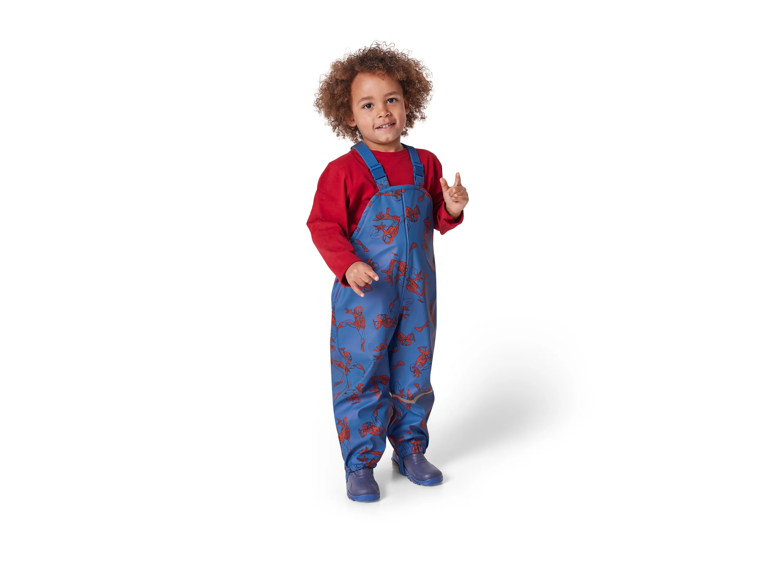 Kinder Matsch- und Buddelhose (Spiderman, 98/104) – Bild 2 von 4