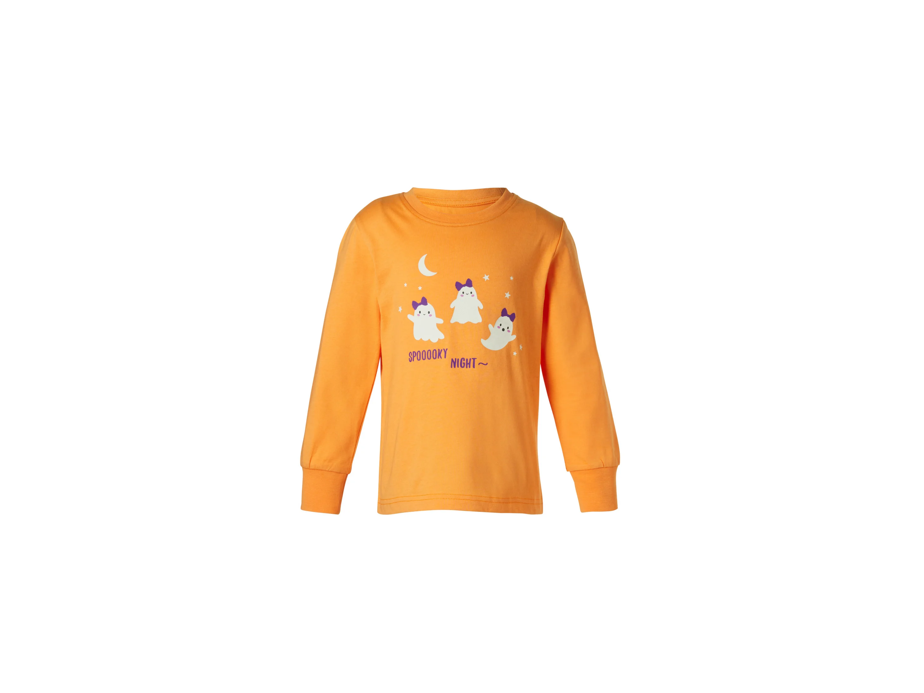 Kinder Pyjama (122/128, Orange) – Bild 3 von 4