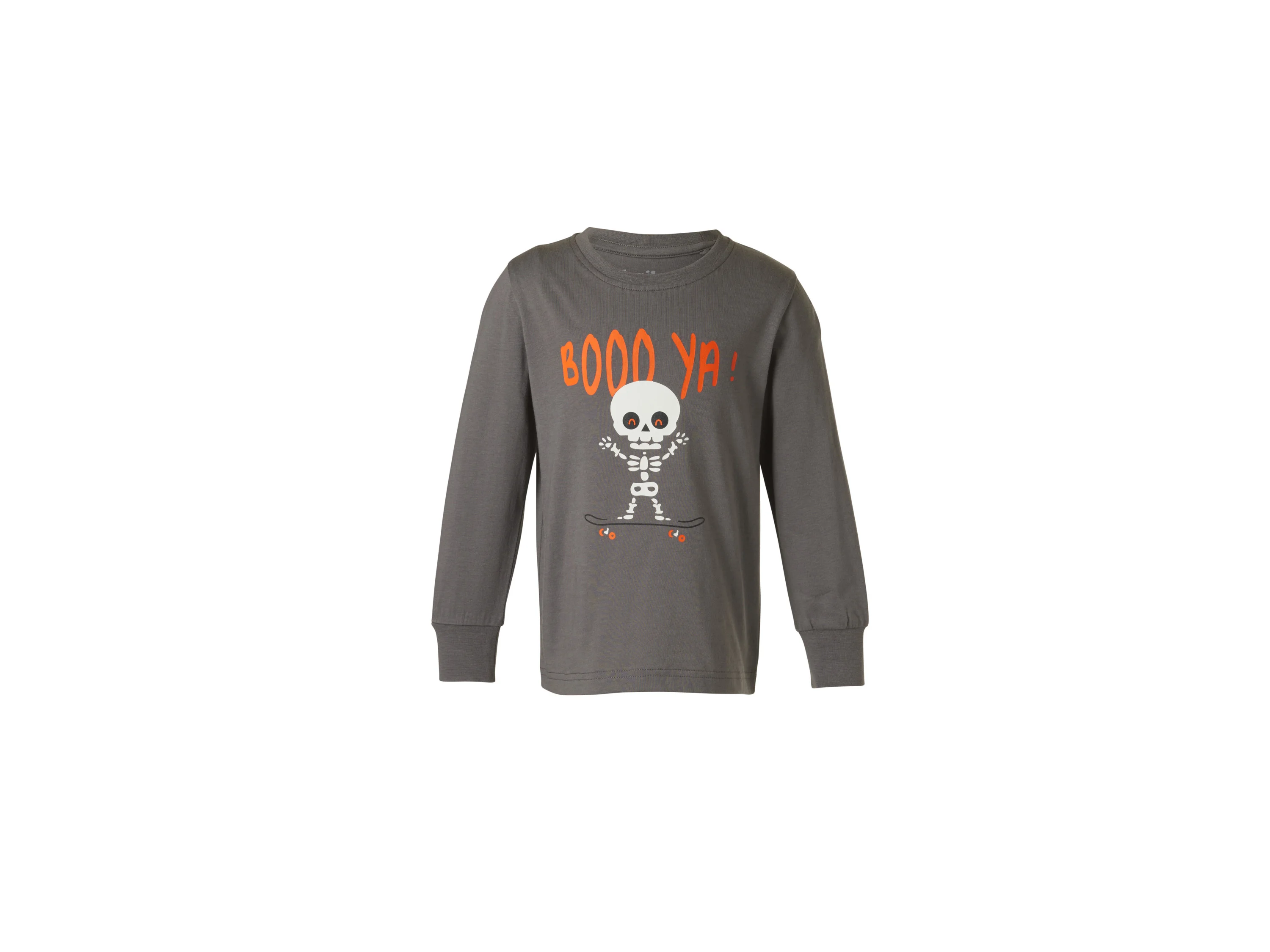 Kinder Pyjama (122/128, Grau) – Bild 4 von 4