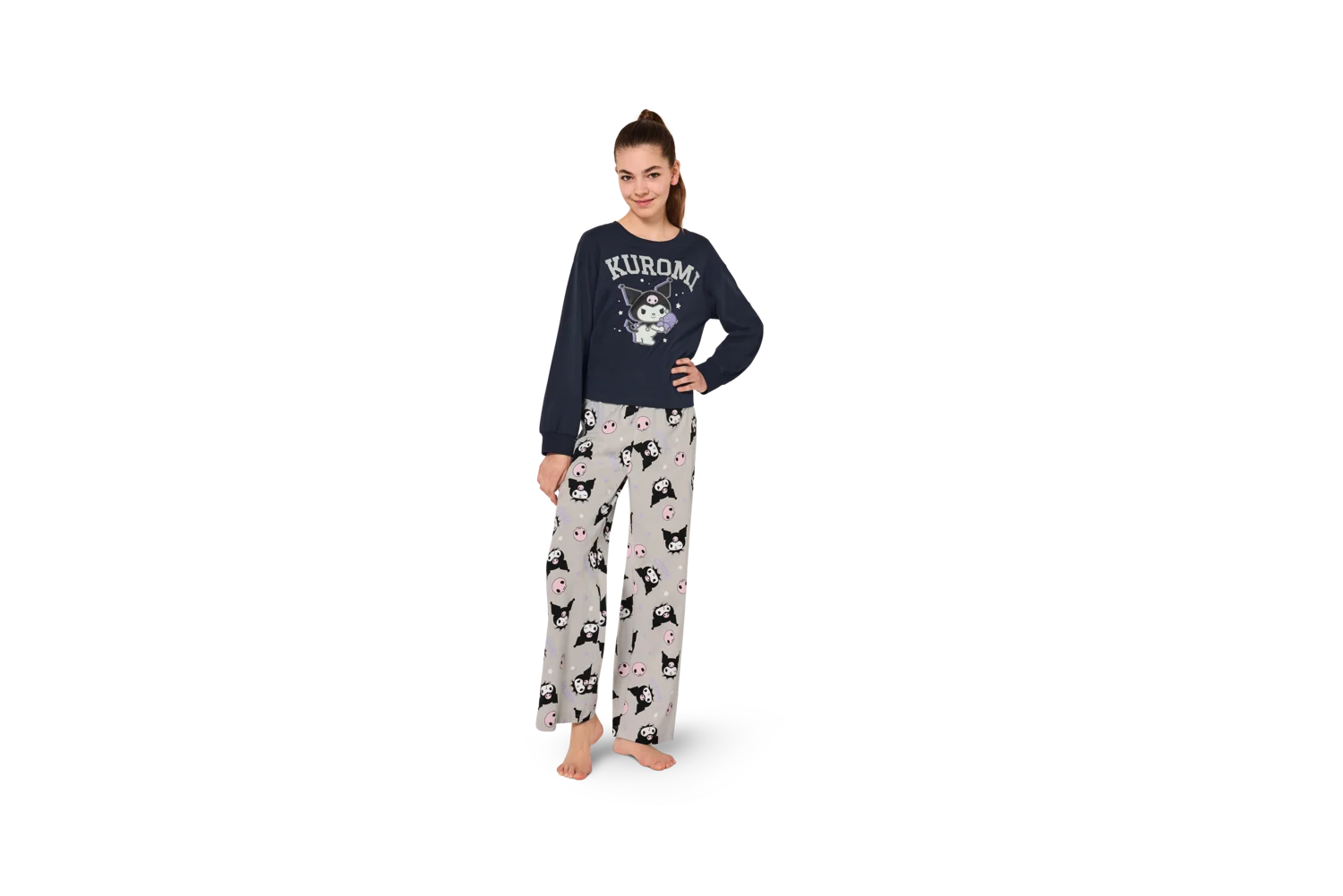 Kinder Pyjama (Kuromi, 158/164) – Bild 2 von 4