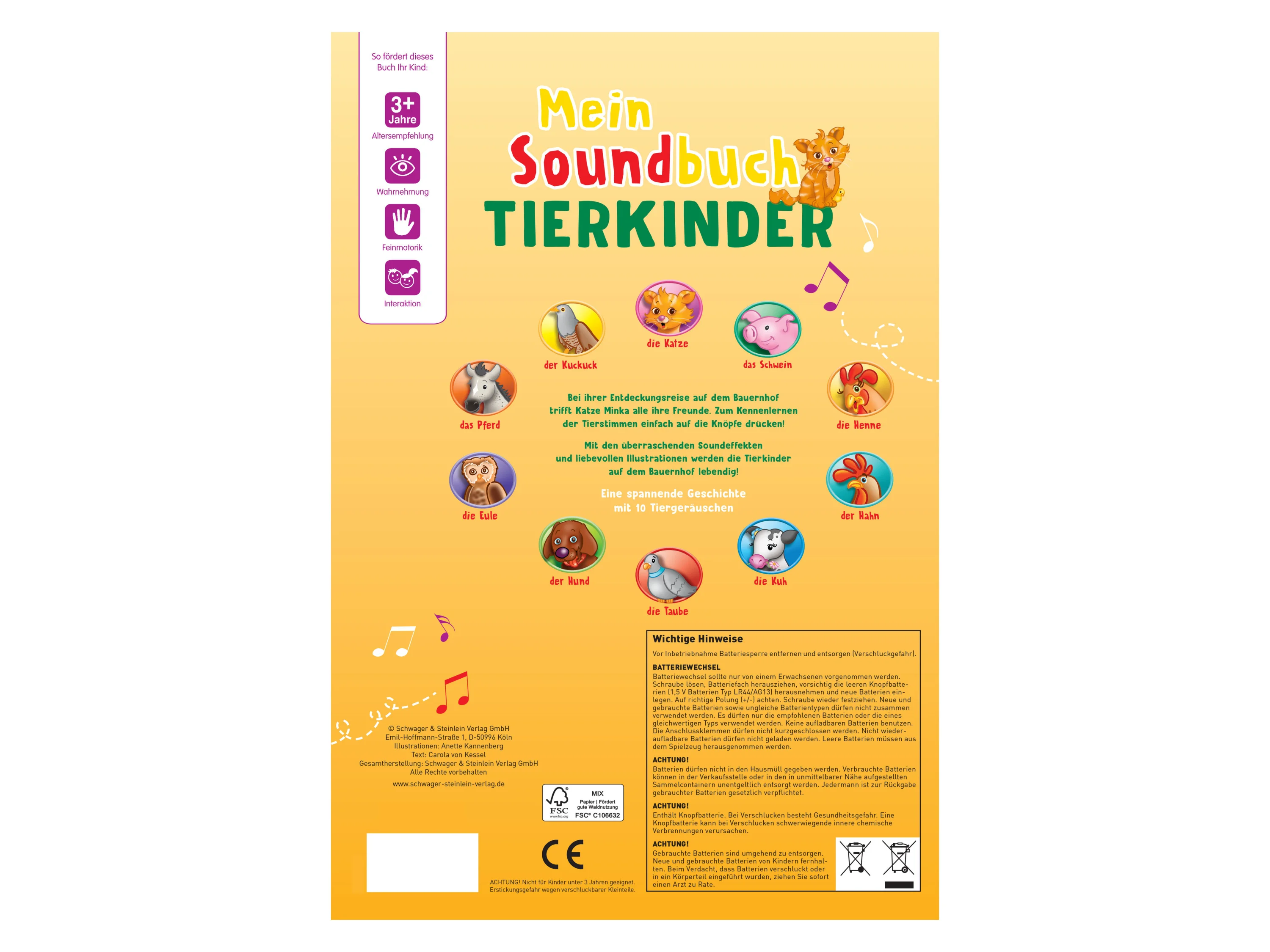 Kinder Soundbücher (Tierkinder) – Bild 2 von 2