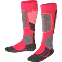 Falke Kinder Strümpfe Ki FALKE SK2 Intermediate Kids, Größe 31-34 in Rot