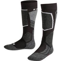 Falke Kinder Strümpfe Ki FALKE SK2 Intermediate Kids, Größe 27-30 in Schwarz
