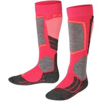 Falke Kinder Strümpfe Ki FALKE SK2 Intermediate Kids, Größe 35-38 in Rot