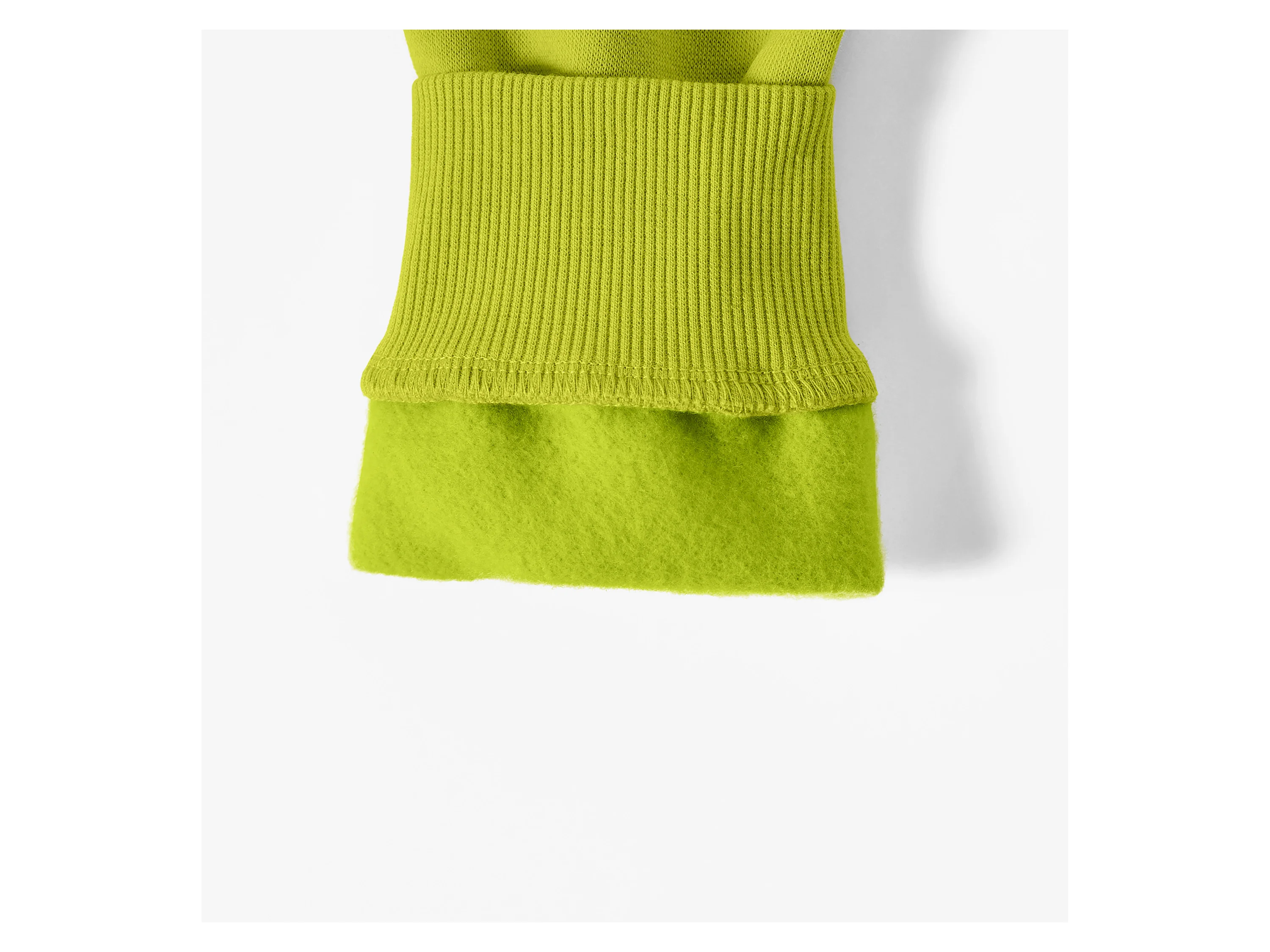 Kinder Sweathoodie / Kinder Sweatpullover (Grün, 98/104) – Bild 4 von 4
