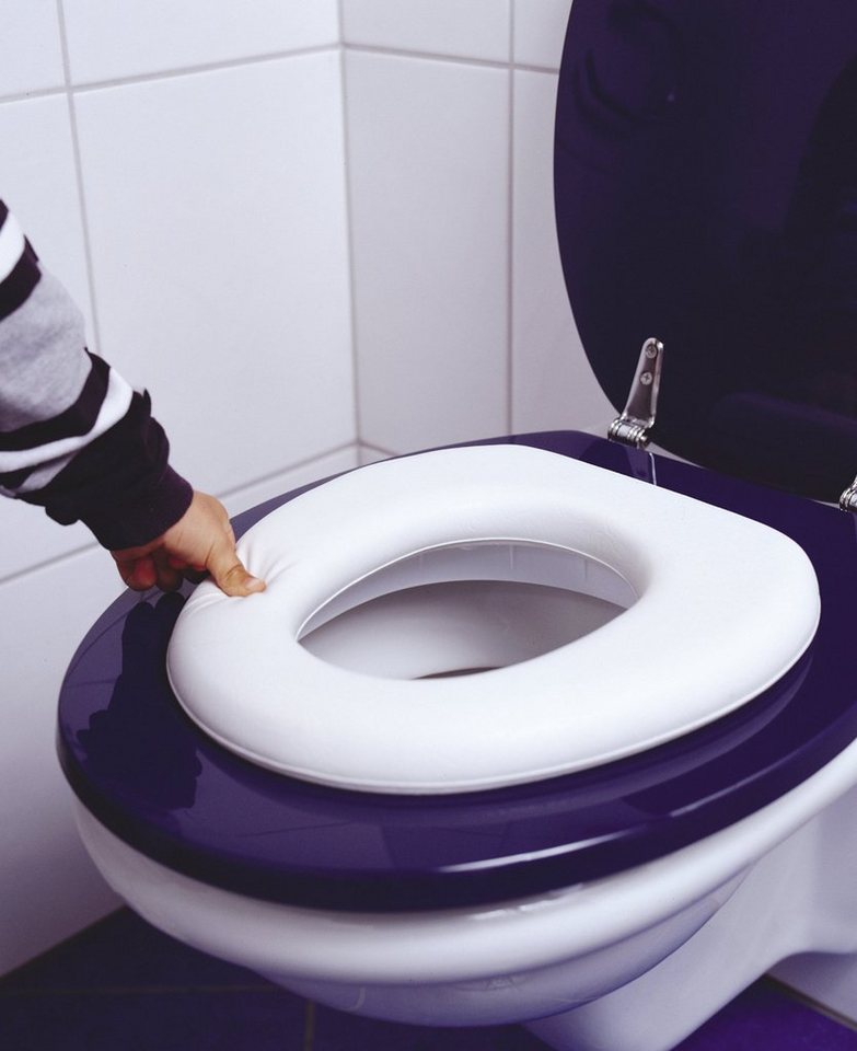 ADOB Kinder-WC-Sitz ADOB Softy, gepolstert zum Auflegen auf den WC Sitz – Bild 4 von 5