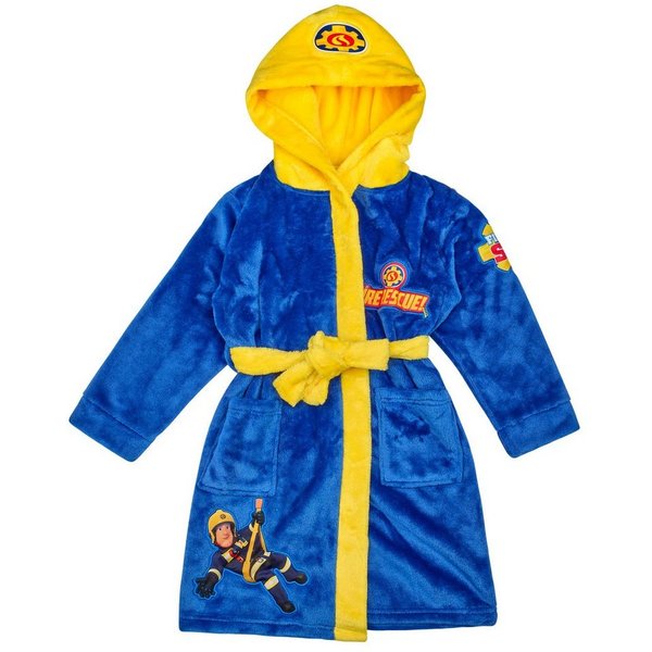 Feuerwehrmann Sam Kinderbademantel Feuerwehrmann Sam Bademantel