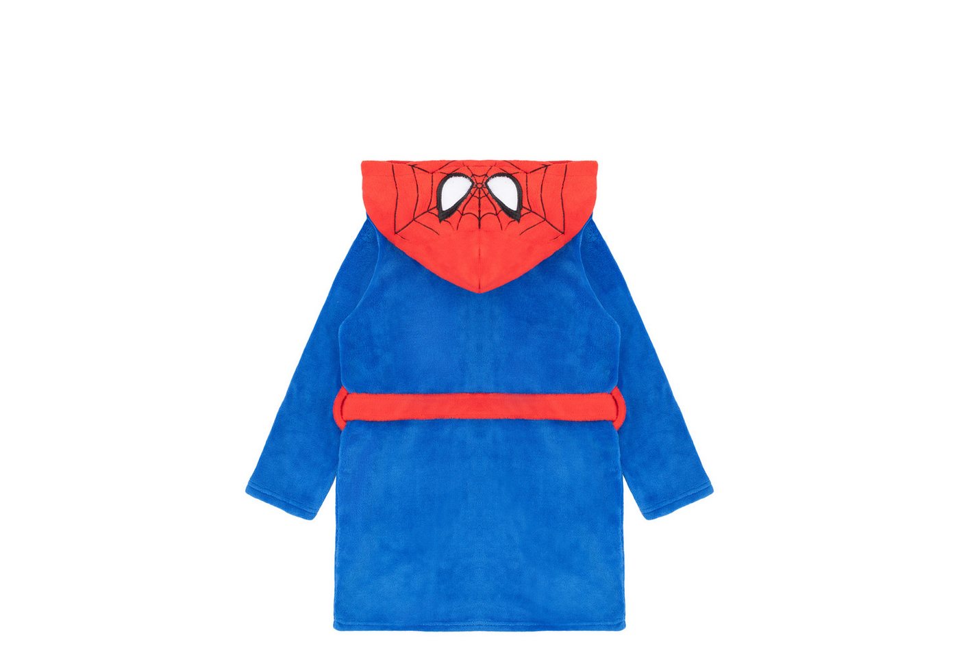 Spiderman Kinderbademantel Spiderman Bademantel Kinder, Kapuze, Bindegürtel – Bild 4 von 4