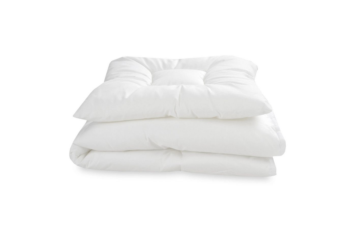 Julius Zöllner Kinderbettdecke + Microfaserkissen Julius Zöllner Basic Baby Ganzjahres-Set Decke 100x135 + Kissen 40x60, Füllung: 100% Polyester, Bezug: 65% Pol – Bild 2 von 3